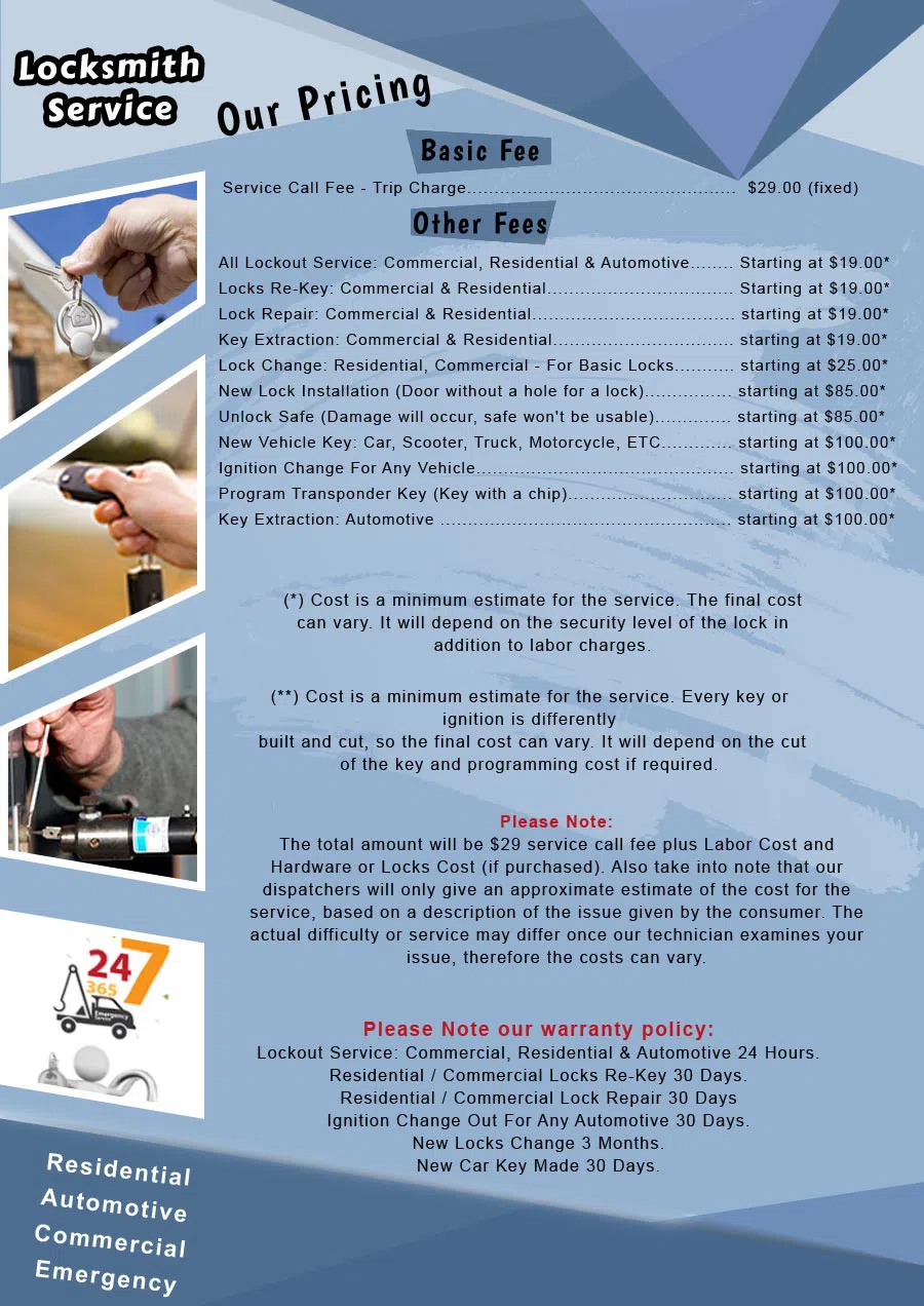 Miami Central Locksmith Miami, FL 305-894-9387
